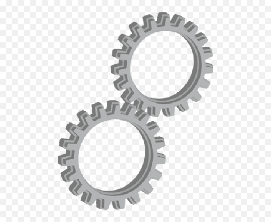 Download 3d Extruded And Beveled Gear Vector - 3d Gear Png 3d Gear Vector,Gears Transparent Background
