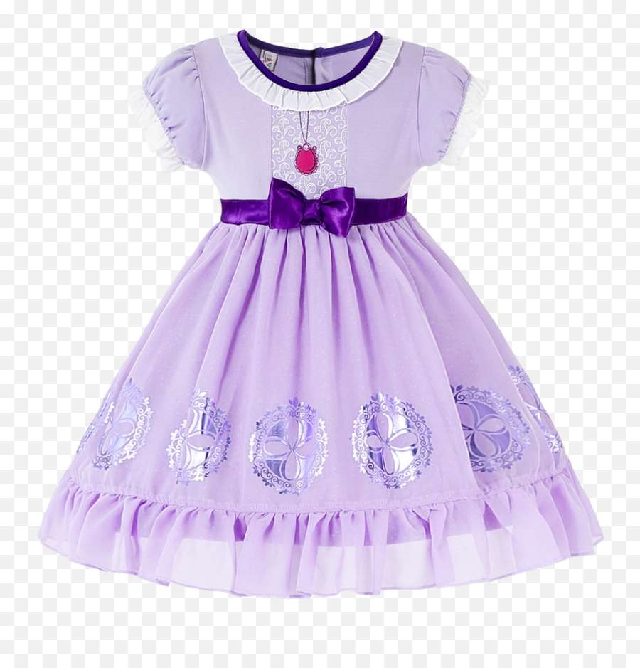 2020 Summer Baby Kids Girls Dress Cartoon Little Princess Sofia The First Vintage Tutu Tulle Lace Dresses Short Sleeve Skirt For Kid Girl Clothing - Dress Png,Princess Sofia Png