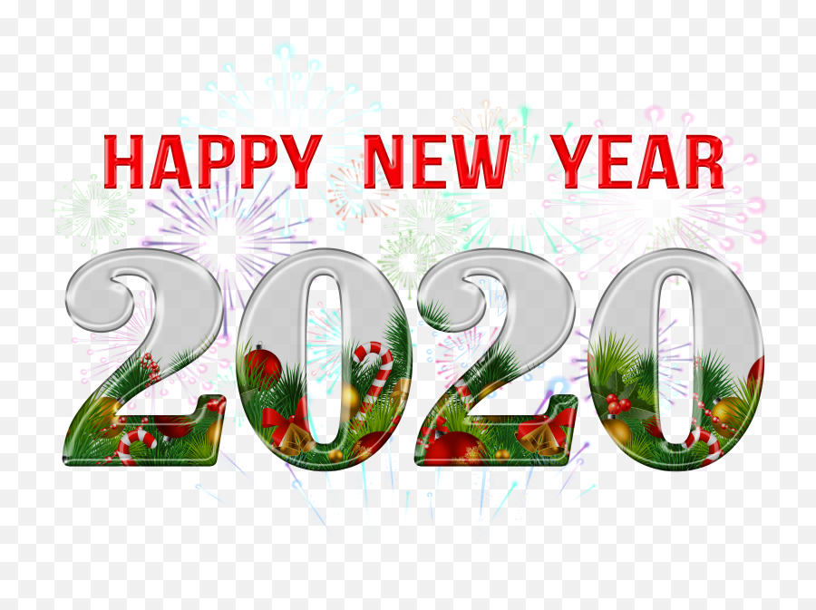 Happy New Year 2020 Png Clipart - New Year,Happy New Years Png