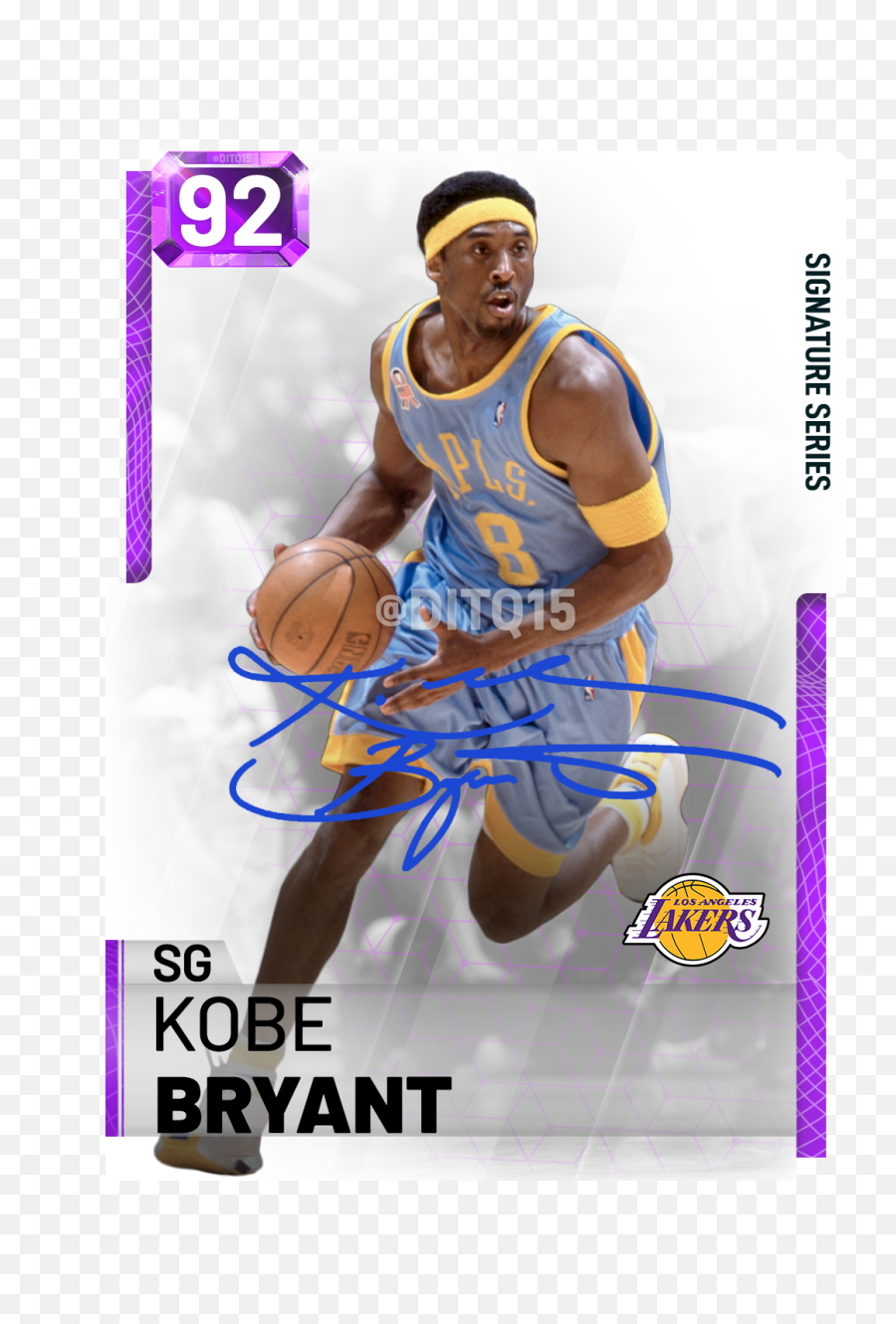Download Kobe Bryant Signature Series Promocards - Kobe Png Kobe Bryant Signature Png,Kobe Png