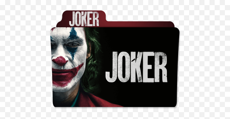 Joker 2019 Movie Folder - Designbust Joker Folder Icon Download Png,Joker Png