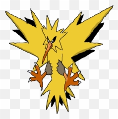 Pokemon - Zapdos Pokemon Png,Zapdos Png