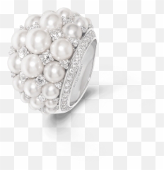 Pearl Deco Ring - Engagement png