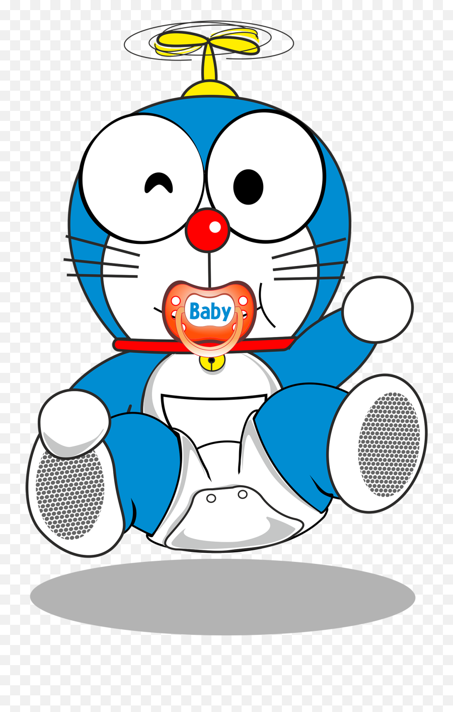 Download Doraemon Transparent Small - Imágenes De Doraemon Dot Png,Doraemon Png