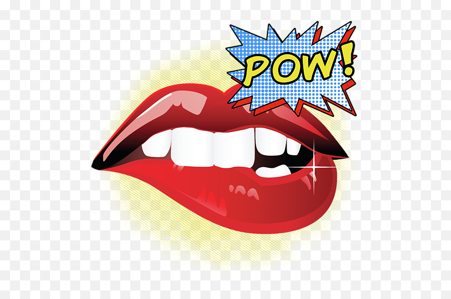 Sexy Vibrant Pop Art Lips Kids T - Shirt Sexy Lips Pop Art Png,Pop Art Png