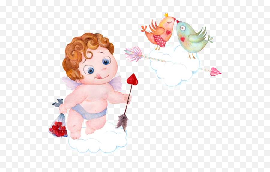 Cupid Drawing Valentines Day Cartoon For - Cupid Png,Cupid Transparent
