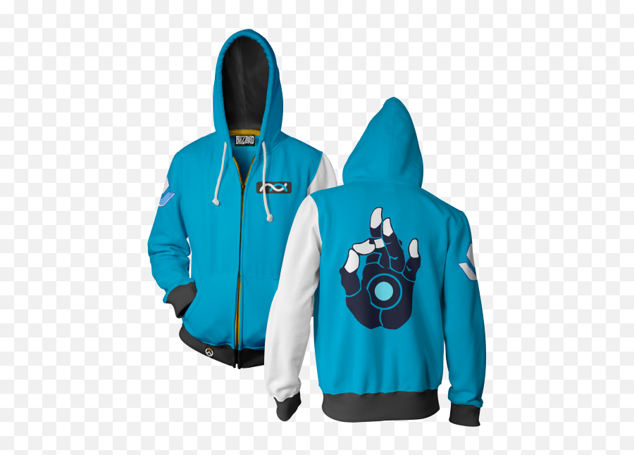 Overwatch Ultimate Symmetra Zip - Overwatch Zenyatta Ultimate Hoodie Png,Symmetra Png