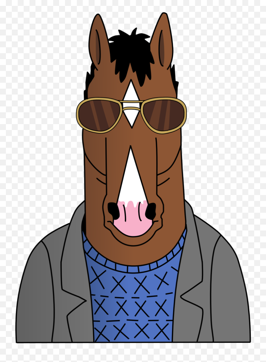 Download Free Television Actor Animation Nose Facial - Bojack Horseman Face Png,Cartoon Nose Png