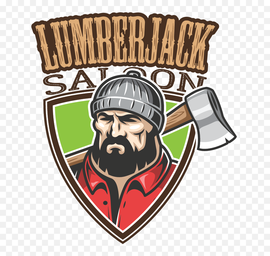Lumberjack Clipart Beard - Lumberjack Saloon Png,Lumberjack Png