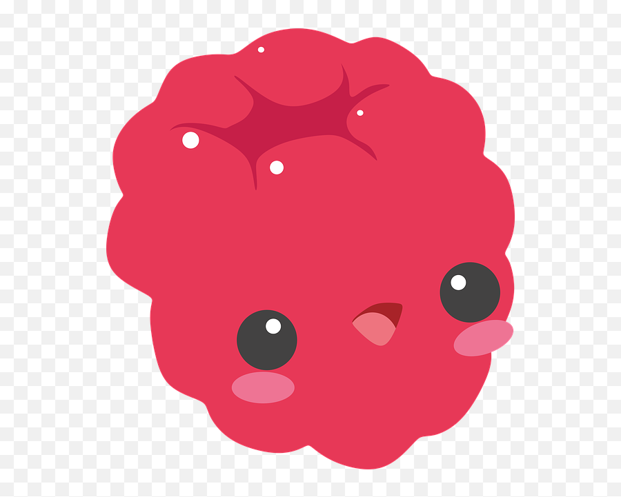 Free Photo Cute Fruit Kawaii Red Raspberries Raspberry Sweet - Cute Raspberry Png,Kawaii Eyes Png