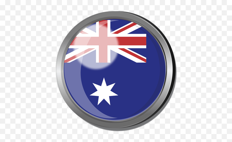 Australia Flag Badge - Australian Flag Png,Australia Flag Png