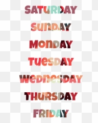Saturday Sunday Monday - Many Weeks In A Year Png,Sunday Png