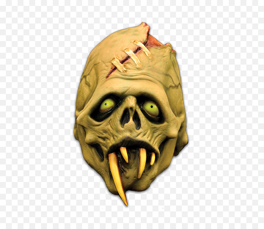 Monster Head With Fangs Transparent Png - Mask,Fangs Png