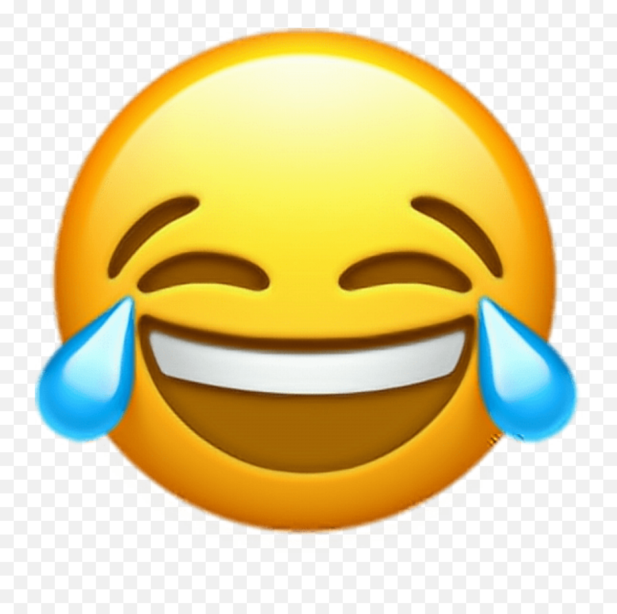 Download Laughing Emoji Png Transparent - Crying Laughter Emoji Png,Thinking Emoji Transparent Background