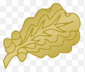 Fileoakleaf - Goldsvg Wikipedia Military Oak Leaf Cluster Illustration Png,Oak Leaf Png
