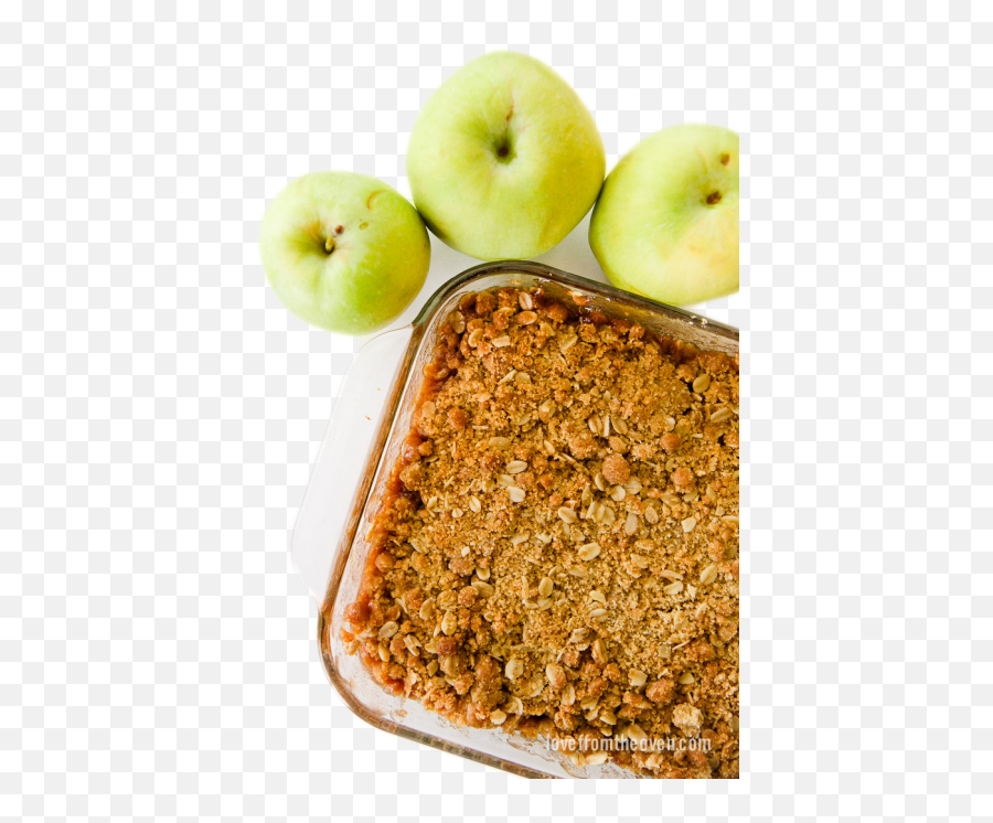 Apple Crumble U2022 Love From The Oven - Apple Crumble Png,Apples Transparent Background
