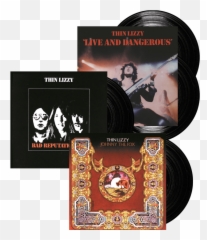 Bad Reputation Vinyl Johnny The Fox Live And Dangerous - Thin Lizzy Johnny The Fox Png,Thin Lizzy Logo