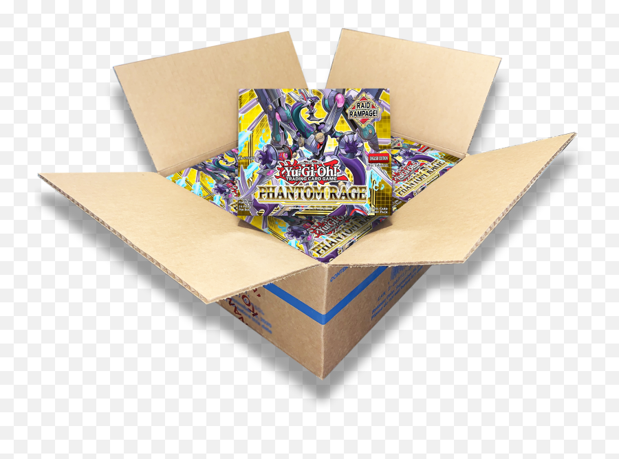 Phantom Rage 1st Edition Booster Case 12 Boxes - Yugioh Genesis Impact Png,Booster Gold Logo