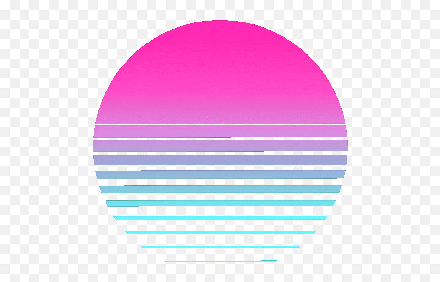 Start - Retrowave Lines Png,Vaporwave Gif Png