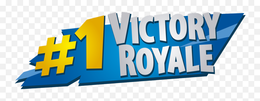 Victory Royal Fortnite Video Game Sticker Tenstickers Poster Png Fortnite Logo No Text Free