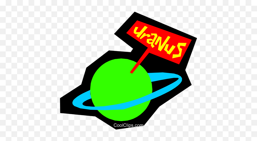 Download Planet Uranus Royalty Free Vector Clip Art - Clipart Png,Uranus Transparent Background