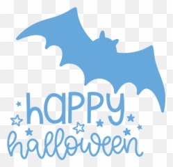 Halloween Logo Text Design For Happy - Language png