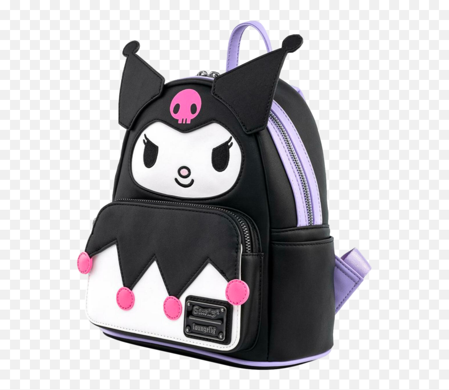 Sanrio - Kuromi Cosplay 10u201d Faux Leather Mini Backpack Loungefly X Sanrio Kuromi Png,Kuromi Transparent