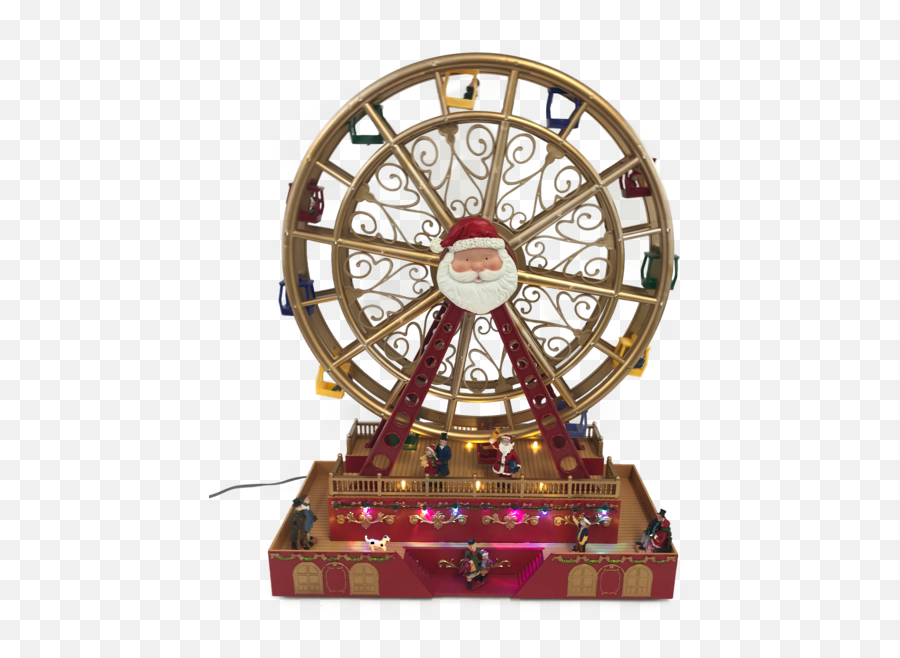 Led 8 Song Moving Ferris Wheel - Animations Christmas Chinese Garden Png,Ferris Wheel Transparent