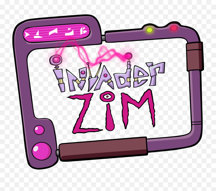 Invader Zim - Invader Zim Logo Transparent Transparent Nickelodeon Invader Zim Logo Png,Invader Zim Transparent