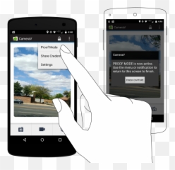 Camerav App And The Informacam System - Iphone png