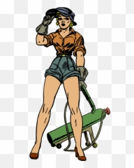 Human Behavior Art Fictional Character - Welder Pin Up Girl Tattoo Designs Png,Welder Png