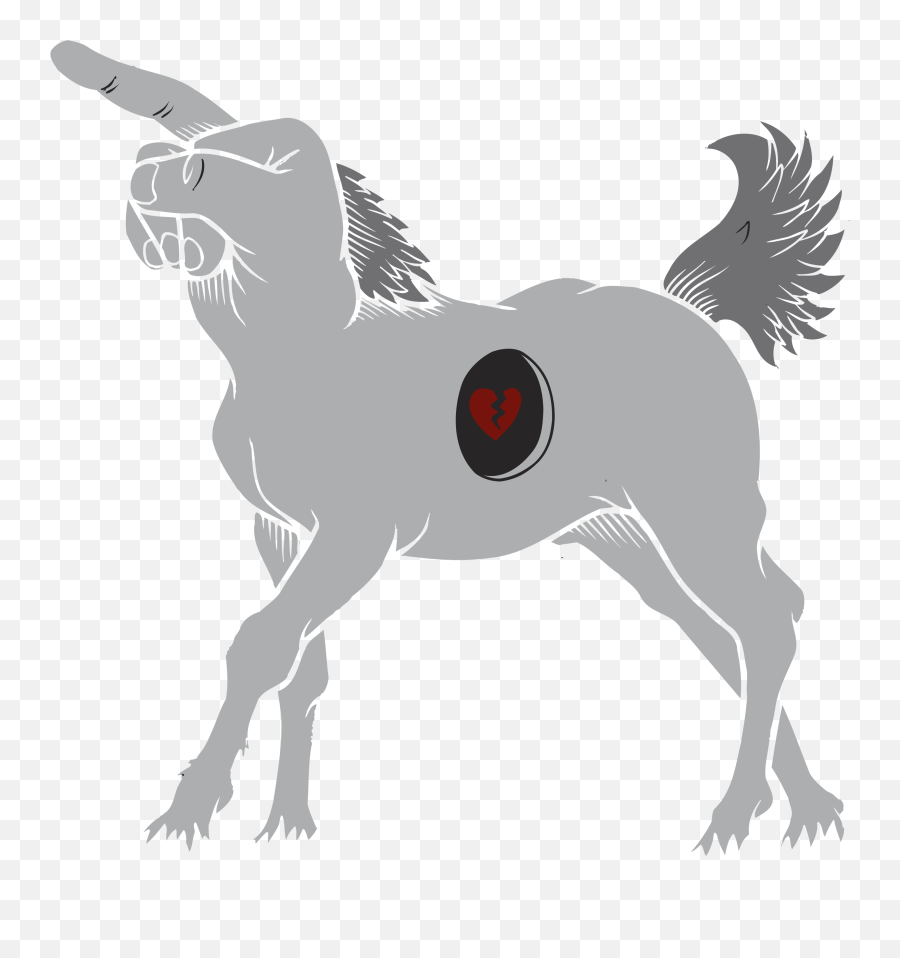 Muscular - Drawing Png,Transparent Unicorn