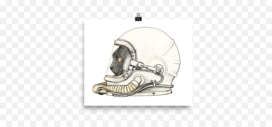 Astronaut Helmet - Watercolor Painting Transparent Png Hard,Astronaut Helmet Transparent