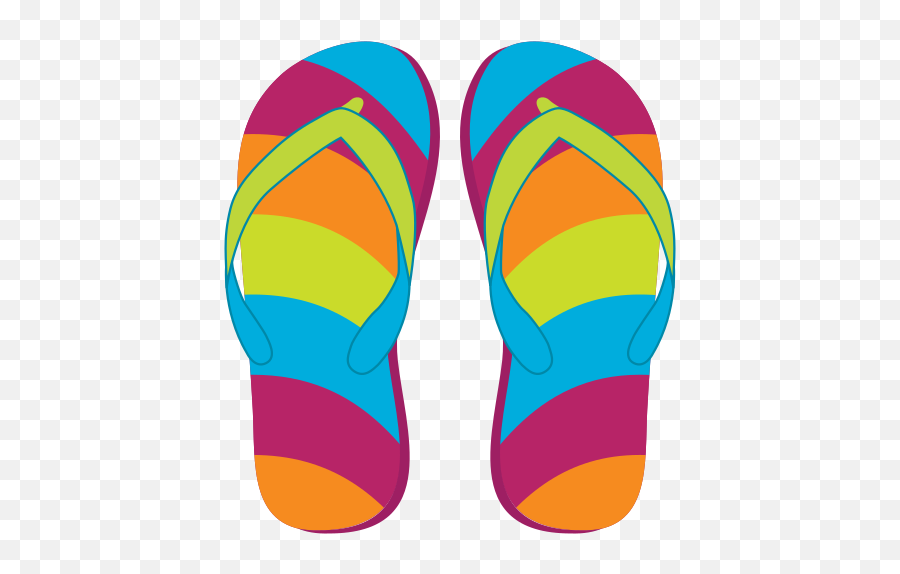 Flip Flops Sandals Summer Shoes Free Icon Of - Shoe Style Png,Flip Flop Icon