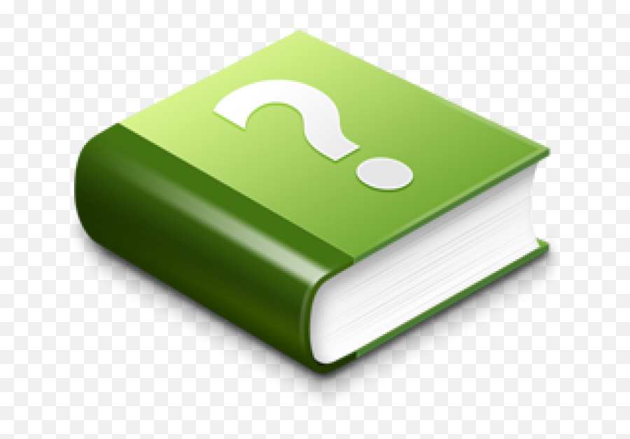 Overdue Library Books - Green Help Icons Png,Library Books Icon