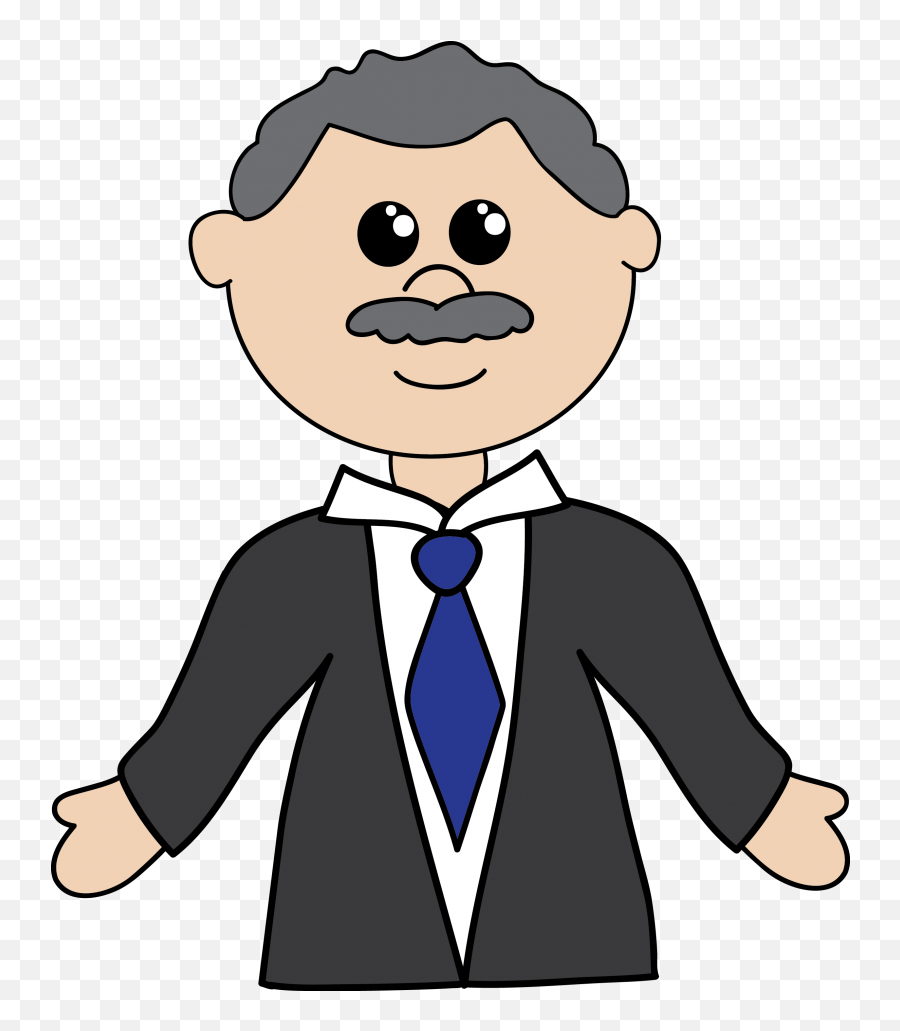 Cartoon Adult Man In Tie And Suit Free Image Download - Worker Png,Dude In. Suit Icon Png