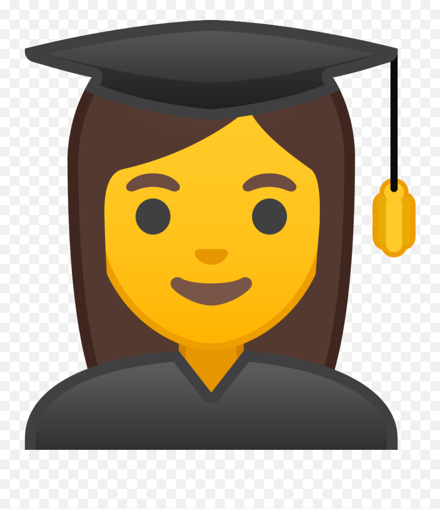 Woman Student Icon Noto Emoji People Profession Iconset - Estudiante Emoji Png,Ceremony Icon