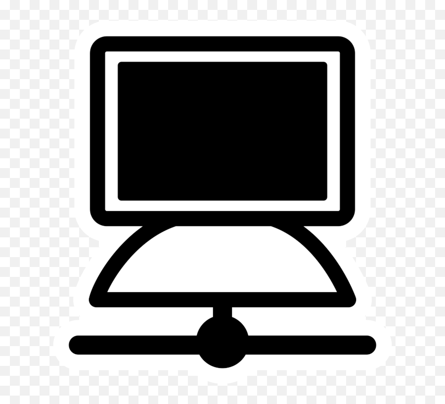 Computer Monitorcomputer Icontelevision Set Png Clipart - Computer Terminal Clip Art,Computer Icon Images