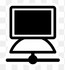 Computer Monitorcomputer Icontelevision Set Png Clipart - Terminal Art