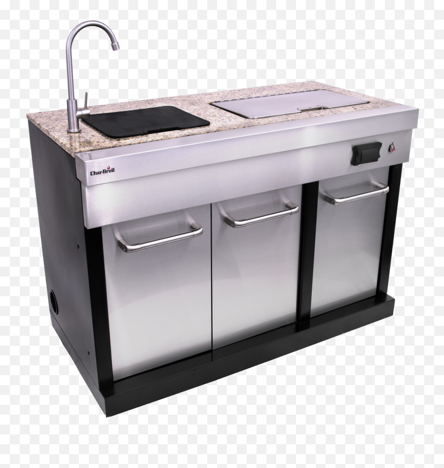 Modular Outdoor Kitchen Entertainment - Outdoor Prep Table With Sink Png,Kitchen Sink Icon