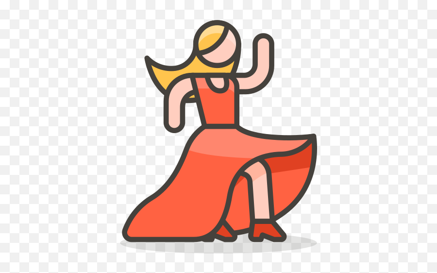 Woman Dancing Free Icon Of 780 Vector Emoji - Transparent Background Dancing Emoji Clipart Png,Dance Icon Png