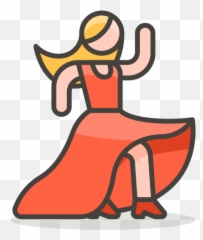 Woman Dancing Free Icon Of 780 Vector Emoji - Transparent Background Dancing Clipart png