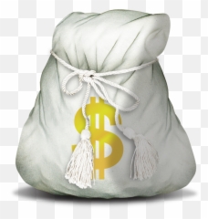 Money Bag Icon - White money png download 15001500 Gift