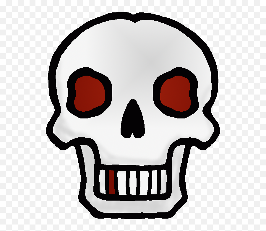 Skeleton Png Cartoon Face - Skeleton Human Head Cartoon,Skeleton Face Png