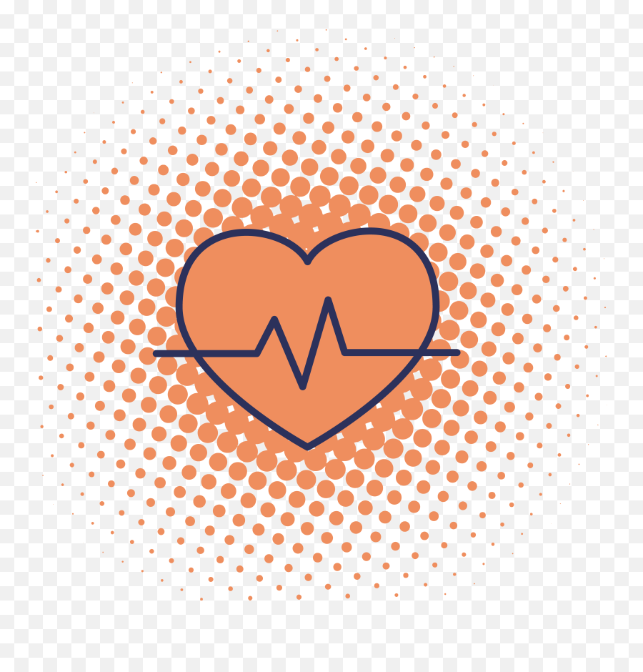Pima Heart Case Study - Halftone Circle Transparent Png,Cardio Icon