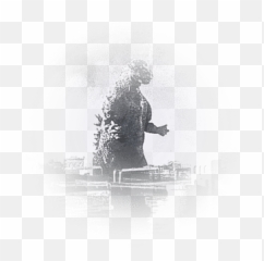Tcm Monster Of The Month Godzilla King Kaiju - Monster Destroying City Png,Godzilla Transparent