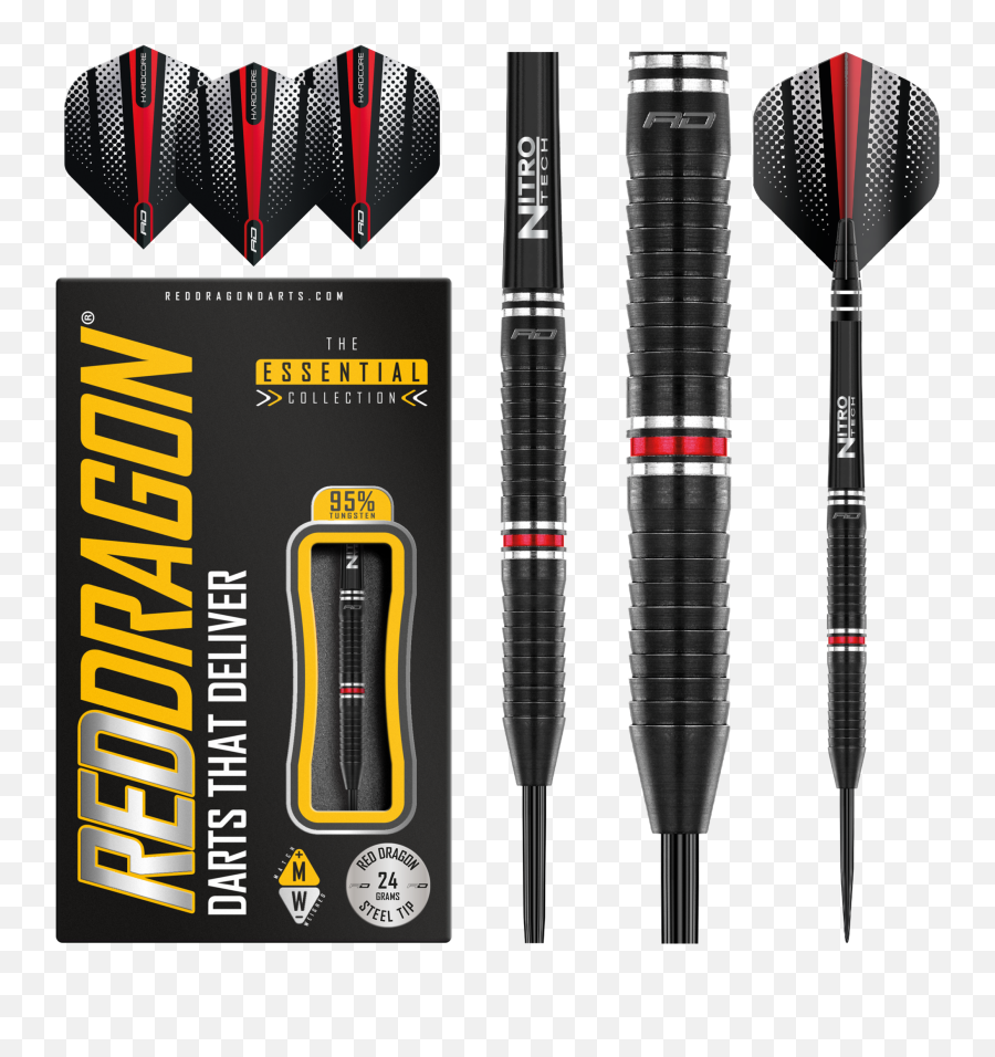 Red Dragon Razor Edge Zx - 95 Red Dragon Razor Edge Darts Png,Dragon Pixel Icon Black