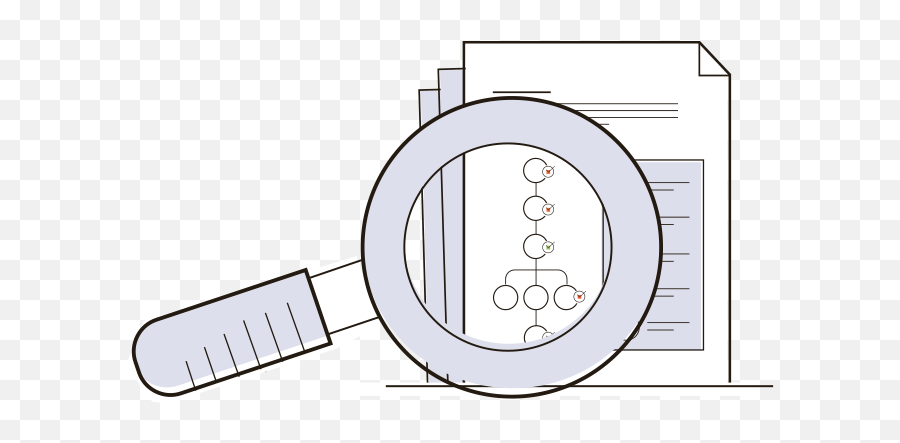 Audit Trail Tracking And Compliance - Audit Trail Illustration Png,Trail Icon White