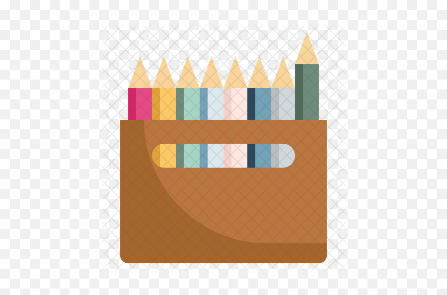 Colored Pencils Icon - Graphic Design Png,Colored Pencils Png