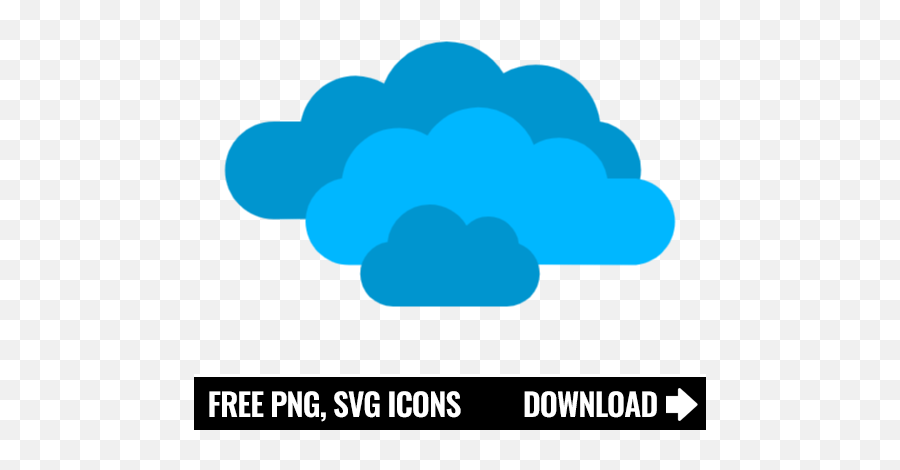 Free Blue Clouds Icon Symbol Png Svg Download - Language,Onedrive Icon
